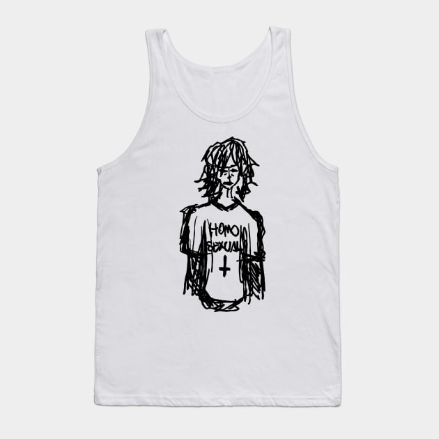 Homosexual Satanist Tank Top by JWC